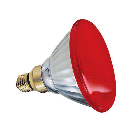 GE 85WM - Red 85w PAR38 120v Light Bulb