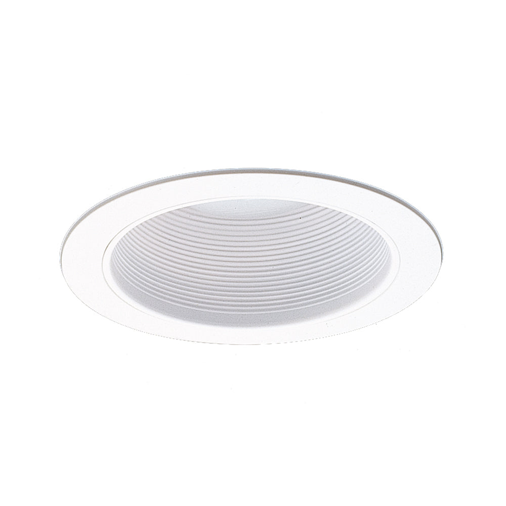 NICOR 6 in. White Baffle Sloped Ceiling