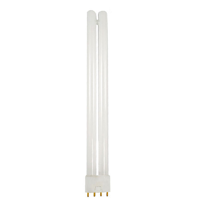 Sylvania 55W Long Twin Tube 4-Pin 2G11 Plug-In base 3500K fluorescent bulb