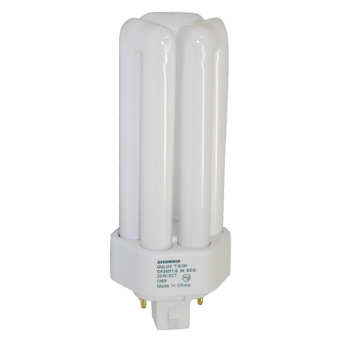 Sylvania 20879 26W 2700K CF26DT/E/IN/827/ECO 4 Pin Triple Tube Fluorescent Bulb