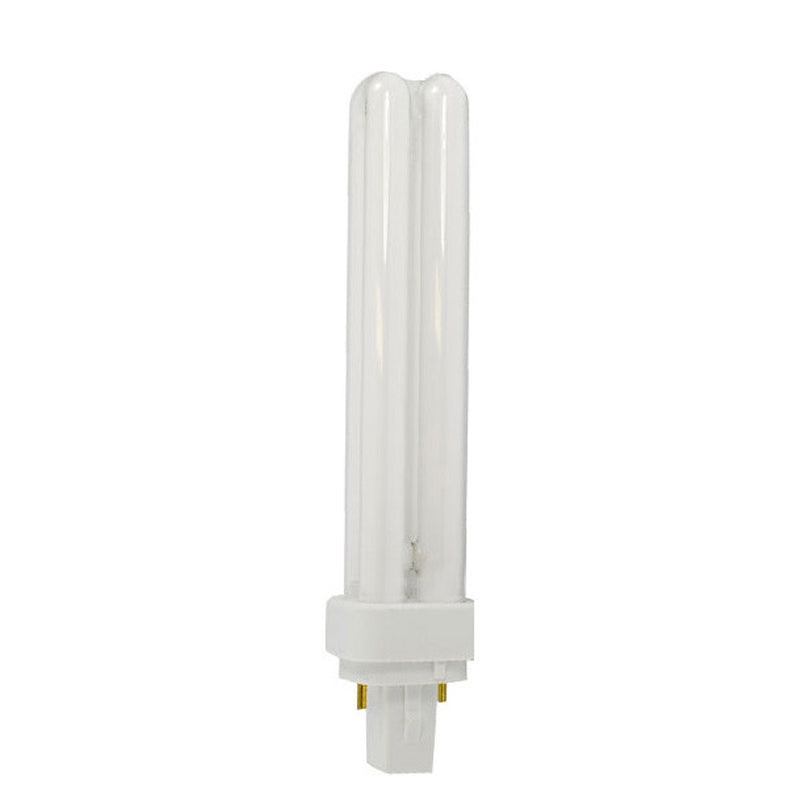 SYLVANIA 26w Double Tube 2-Pin G24D-3 3000k T4X2 Fluorescent Light Bulb