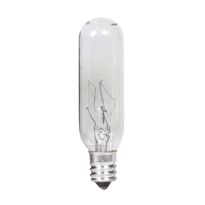 Philips 15w 120v T6 Clear E12 Switchboard tubular incandescent Light Bulb