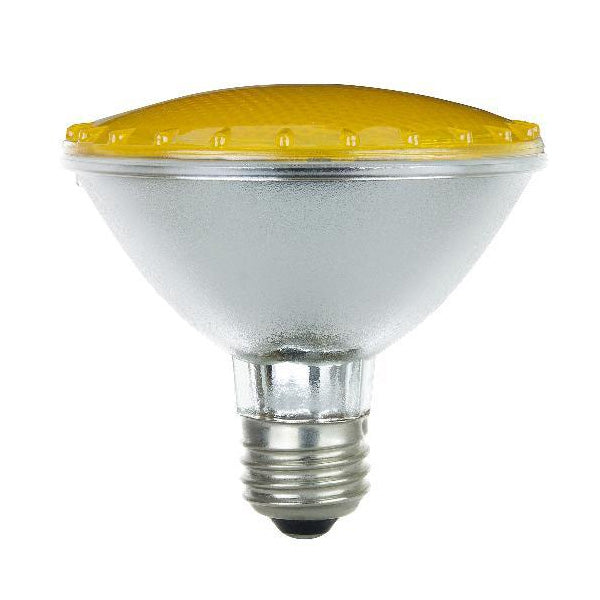 Platinum 75W 120V PAR30 Narrow Flood Yellow Halogen Bulb