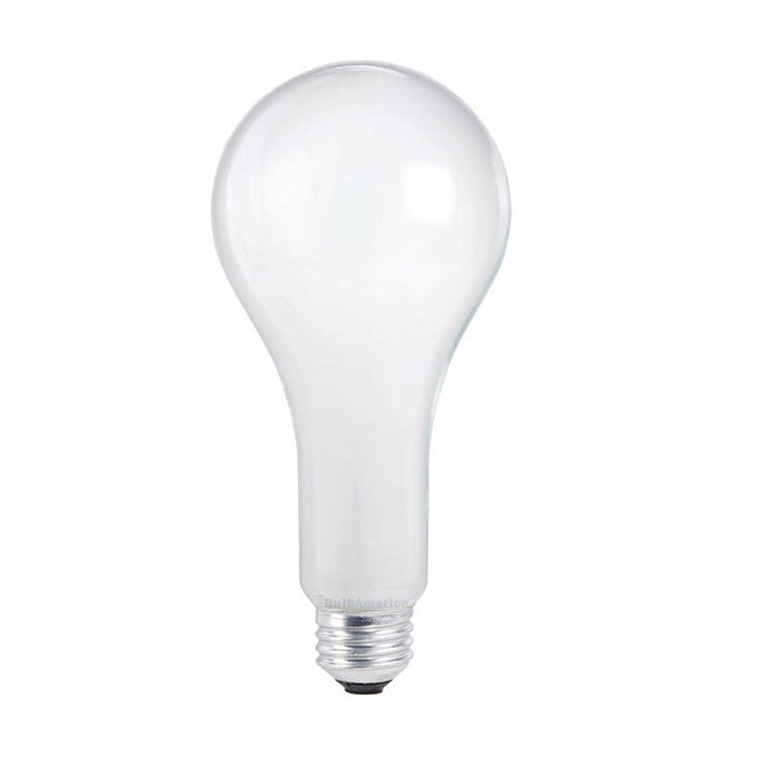 Philips 300w 120v PS25 Frosted E26 Standard Life Incandescent Light Bulb