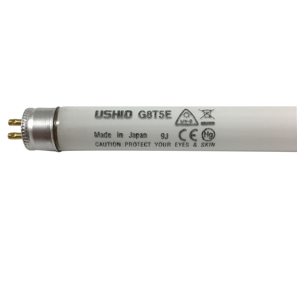 USHIO G8T5E 7.2W Midrange UV-B 306nm Blacklight Tube - 3000318