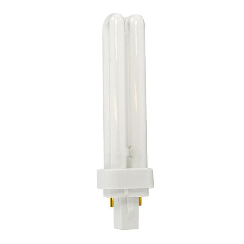 Sylvania 21112 - 18w Double Tube 2-Pin G24D-2 Base 3000K Fluorescent Bulb