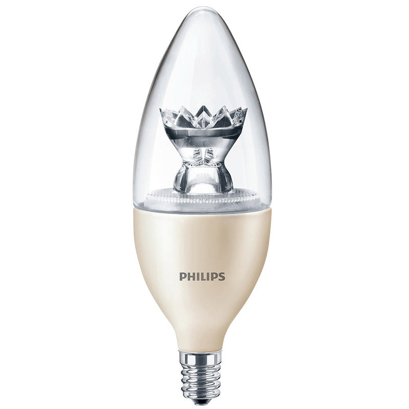 Philips Diamond Spark 2.5W B11 LED 2700K Warm White E12 Dimmable Bulb