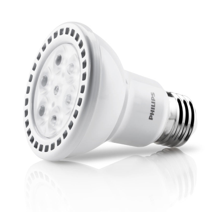 Philips Airflux PAR20 Dimmable LED - 6w 4000K Narrow Flood Bulb