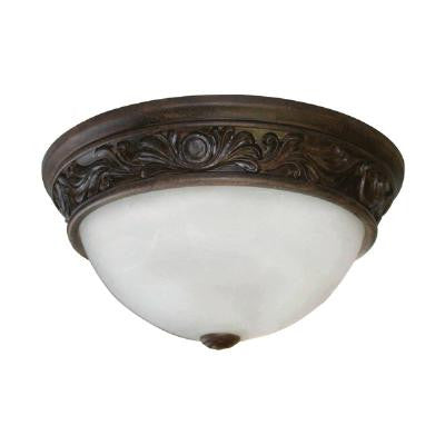 SUNLITE DAB13/AL Antique Bronze dome fixture