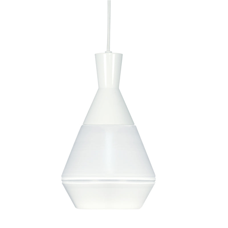 Nuvo Lighting White Tempest 1 Light Mini Pendant w/ White Opal Glass