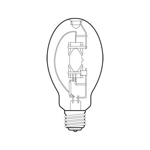 GE 78665 MVR 250W ED28 E39 HID Multi-Vapor PulseArc Quartz Metal Halide bulb