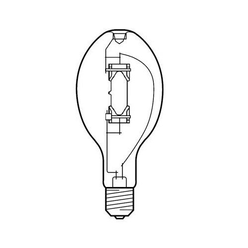 GE 78666 MVR 400W ED37 E39 HID Multi-Vapor PulseArc Quartz Metal Halide bulb