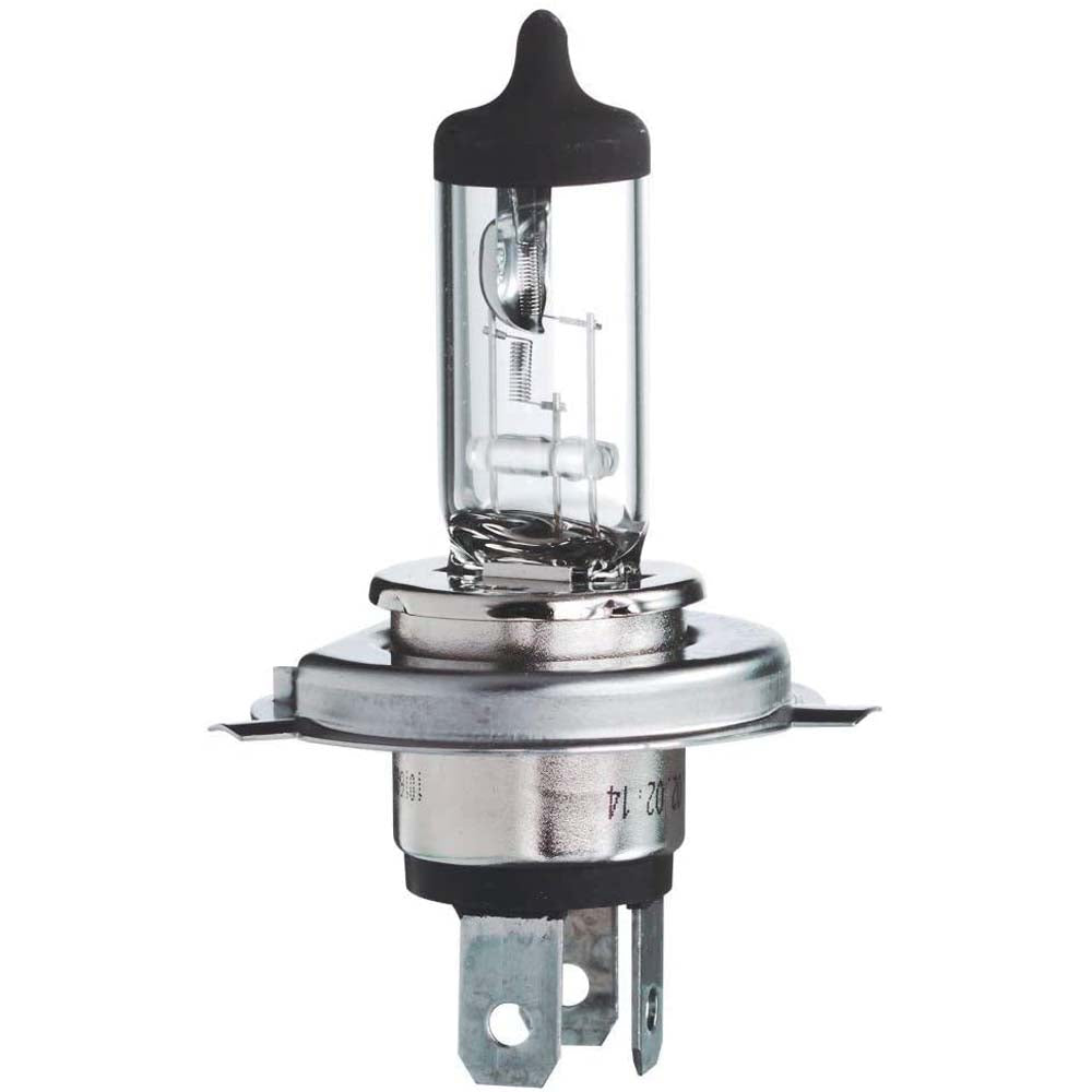 OSRAM Classic H4 Halogen Lamp Headlight Bulb (12V, 100/90W P43t, Pack of 2  Bulbs) Headlight Car Halogen (12 V, 90 W)