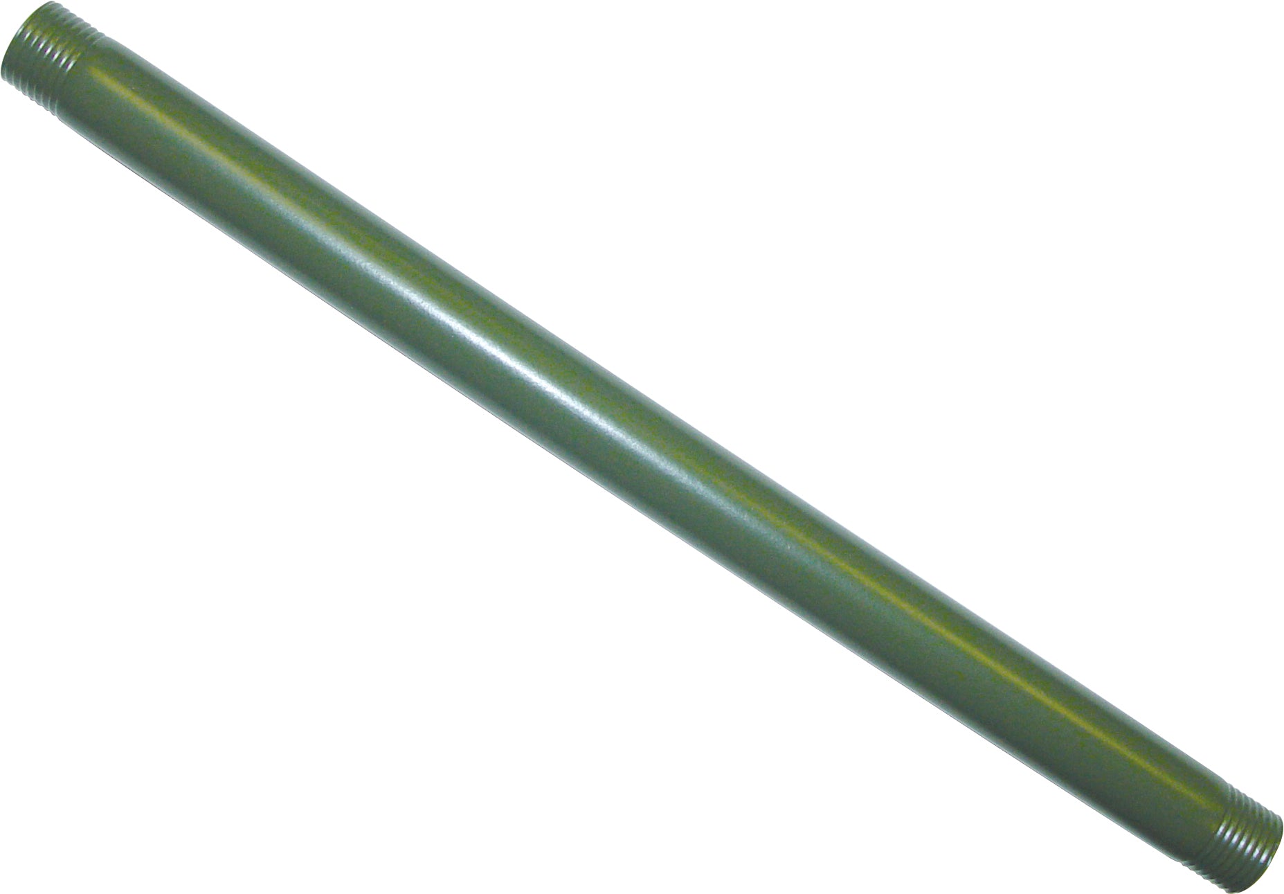 GREEN 12" PIPE W/1/2" THREAD