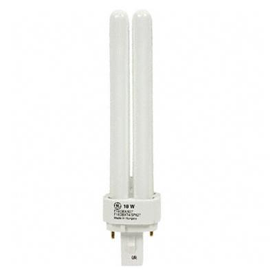 GE Compact Fluorescent 18w F18DBXT4/SPX35 G24d-2 3500K Bulb