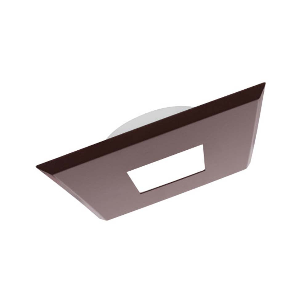 DLFv4 SureFit 5-inch Selectable LED Flush Mount Downlight with Square Oil-Rubbed Bronze Trim