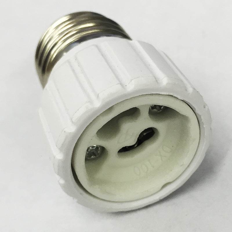 Platinum GU10 Base Adapter to E26 Medium Screw Socket