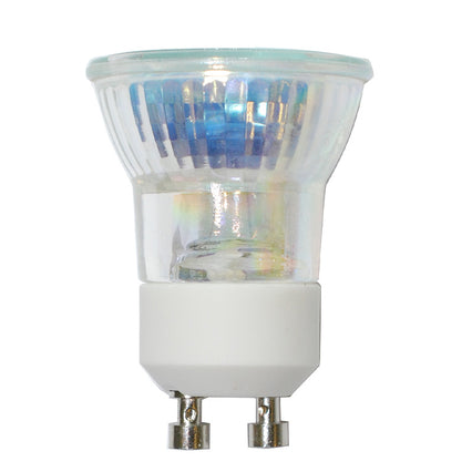 4pk - 50w MR16 GU10 Flood 2950K halogen light bulb with front glass –  BulbAmerica