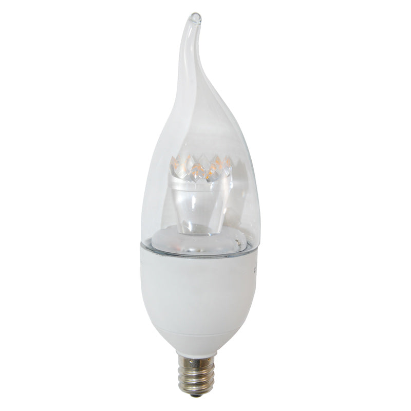 High Quality 6w Candelabra LED CA11 Soft White 450LM Light Bulb