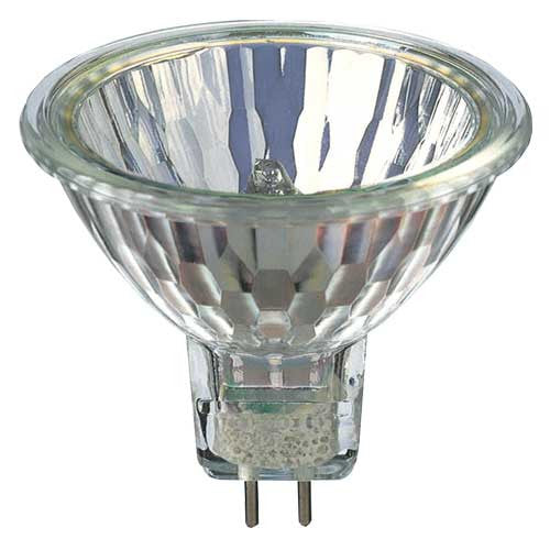 PHILIPS EXN MR16 50w No Front Glass 12V Flood FL36 bulb No FG