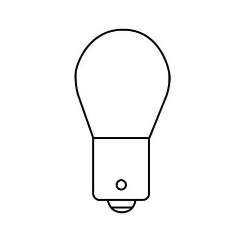 GE 2232 - 18W S8 28V Aircraft Low Voltage Light Bulb