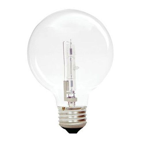 GE 60w 120v Edison Reveal G25 Halogen