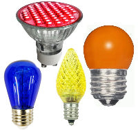 Colored LED Bulbs