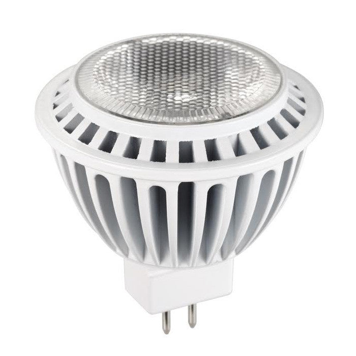 Satco S8847 7w 12v MR16 FL40 5000k GU5.3 KolourOne LED Light Bulb