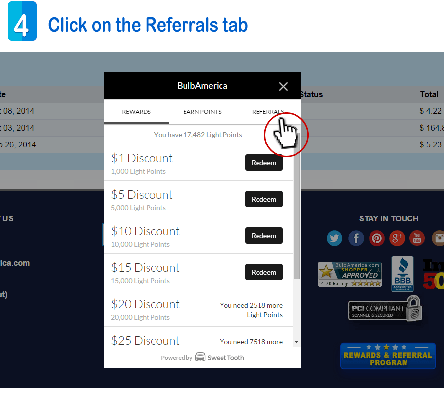 Referrals Program