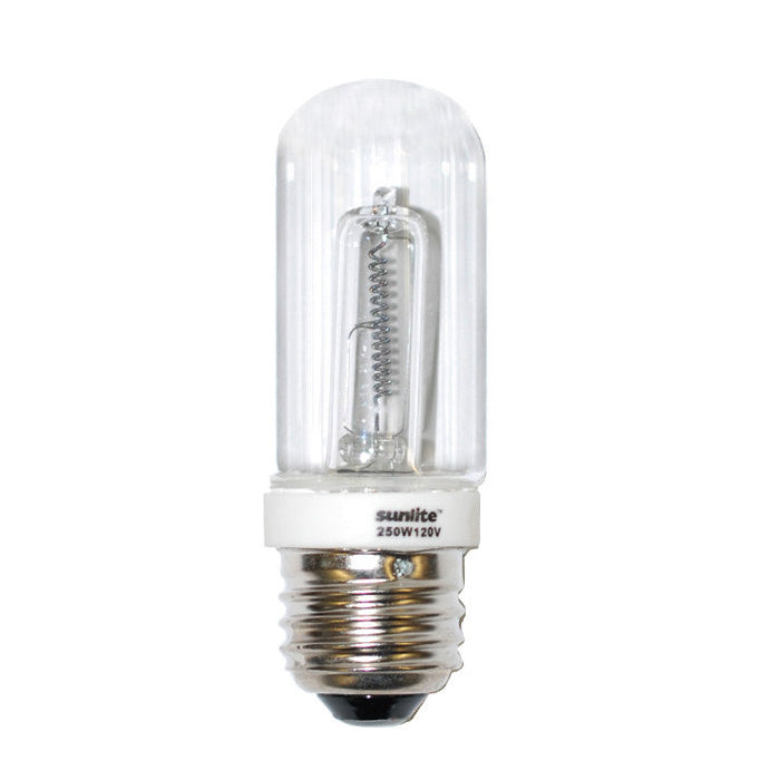 SUNLITE JDD 250w 120V JDD Double Envelope T10, Medium Base Clear Halogen bulb