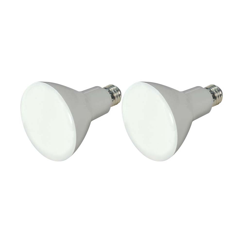 2Pk - 7.5W BR30 LED 2700K Medium base 105 deg. Beam Angle 120v