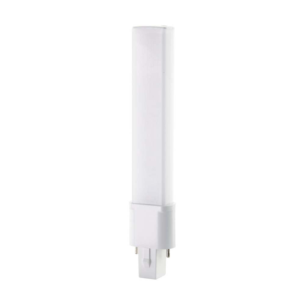 4.5W LED PL 2-PIN 3000K 450 Lumens G23 base Type B Ballast Bypass 120-277v