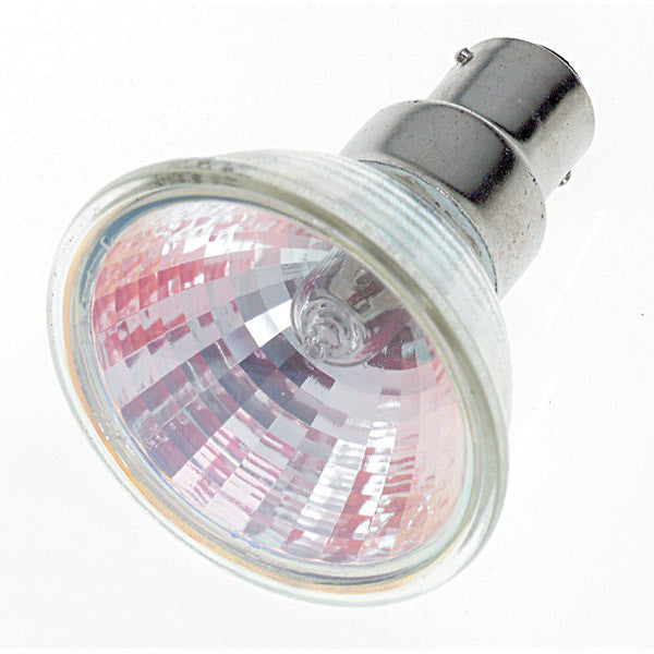 Satco S1970 20W 12V MR16 BA15D Flood FL halogen light bulb