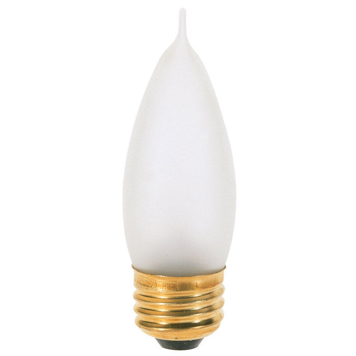 Satco S3267 25W 120V CA10 Frosted E26 Medium Base Incandescent bulb