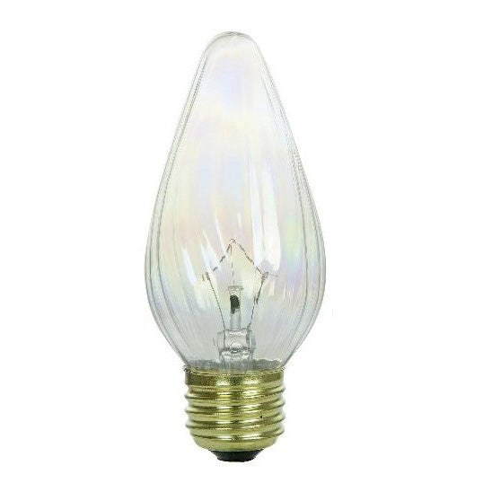 INCANDESCENT CLEAR TORPEDO CHANDELIER BULB TYPE E26 STANDARD BASE 15W 120V  – Lightbulb