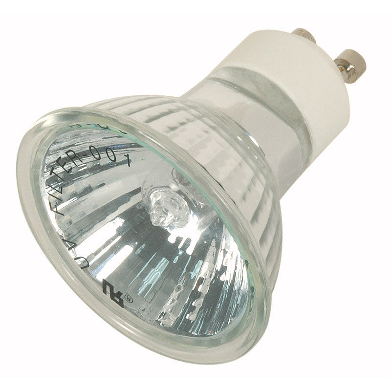 Satco S4190 BAB 20W 120V MR16 GU10 Flood halogen light bulb