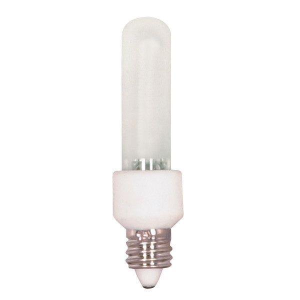 Satco S4491 60W 120V T3 Frost halogen light bulb