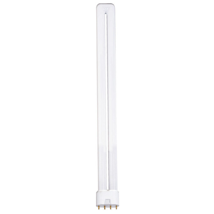 Sylvania 55W Long Single Tube 4-Pin 2G11 Plug-In base 3000K fluorescent bulb