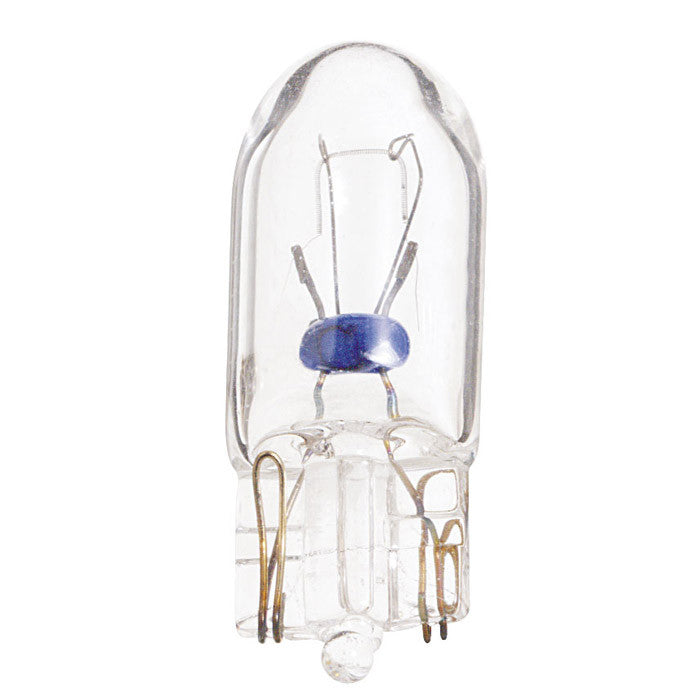 Satco S6969 5W 12V W5W Clear Mini Wedge Base Xenon Miniatures bulb