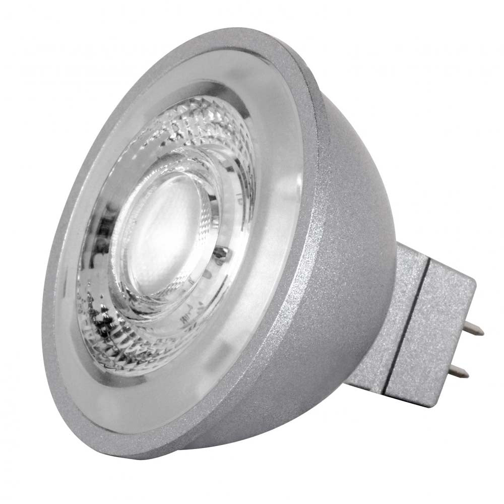 Satco 8w 12v LED MR16 4000K Flood 40Deg - 75w-equiv