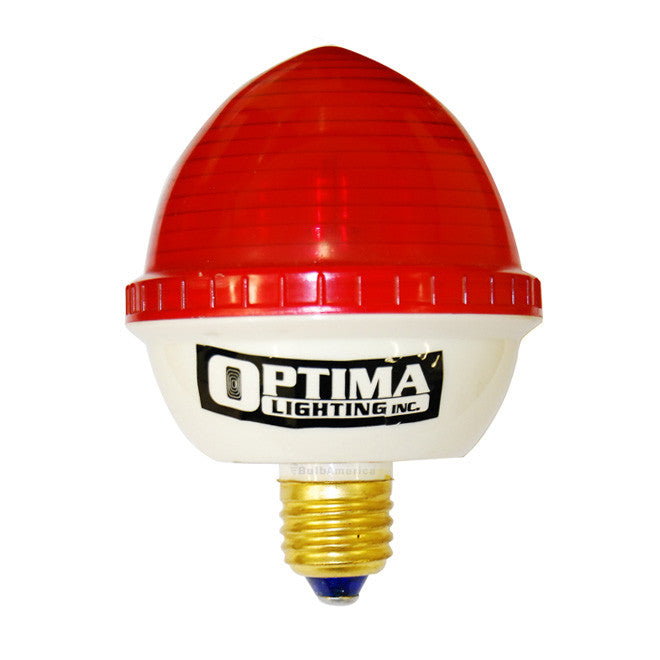 Optima Lighting Red EGG Strobe Decoration and Sign board Flashlight