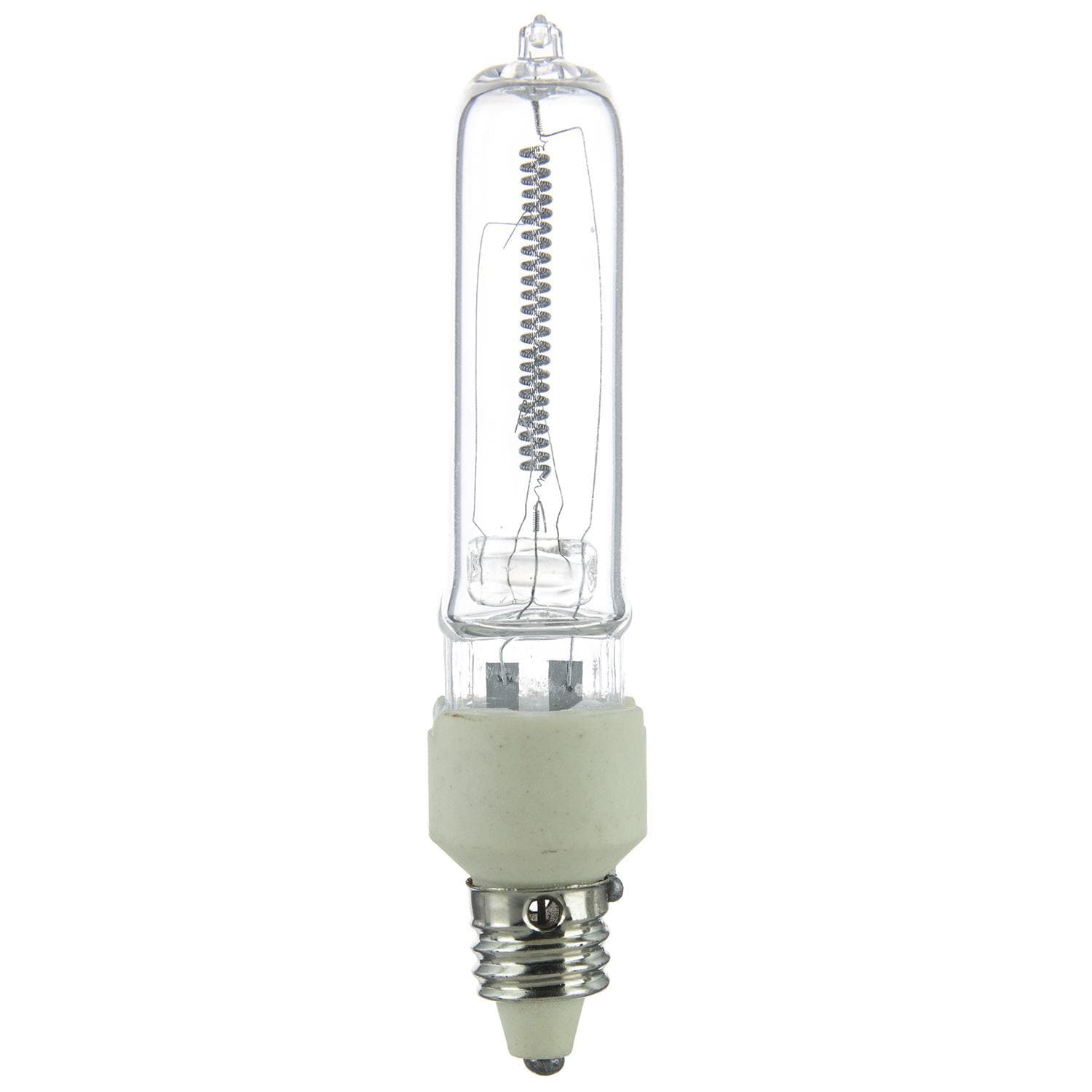 SUNLITE 250w Single Ended T4 E11 Mini Candelabra Clear Halogen Lamp