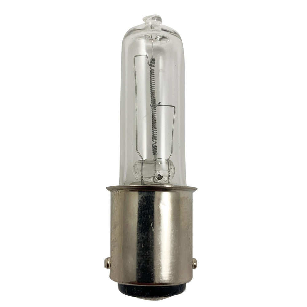 SUNLITE 75W 120V BA15d Clear halogen light bulb BulbAmerica