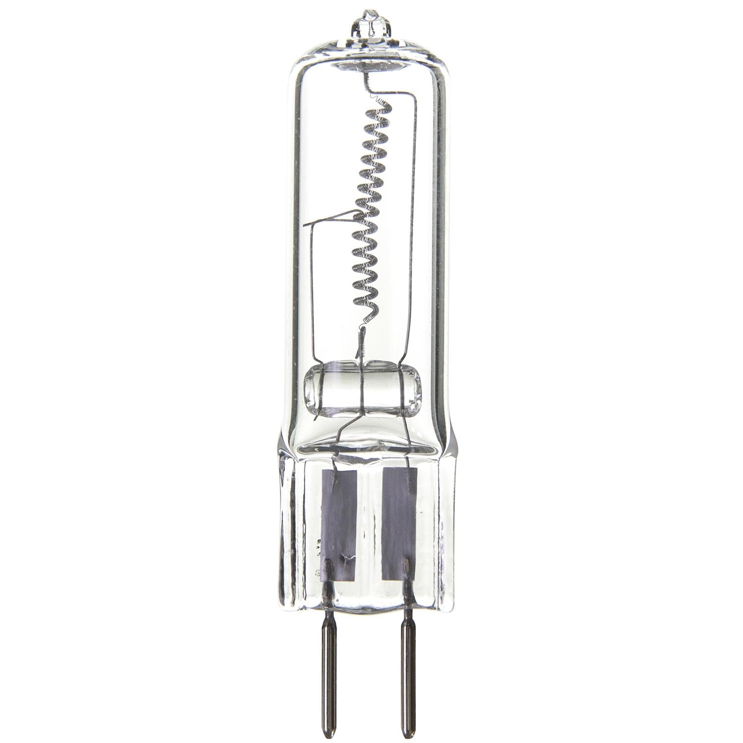 SUNLITE 150w 120v Single Ended T3.5 GY6.35 Bi-Pin Base Clear 3200K Halogen Lamp