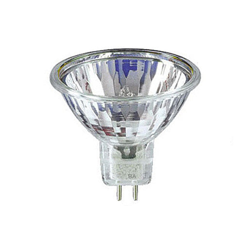 USHIO 50W 12V MR16 FNV Eurostar No Front Glass 60WFL Halogen Reflector Bulb