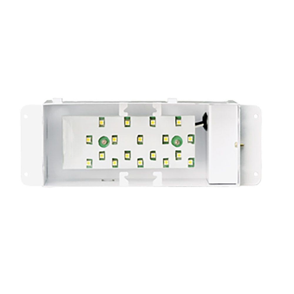 NICOR 10 in. LED Step Light Housing in 3000K