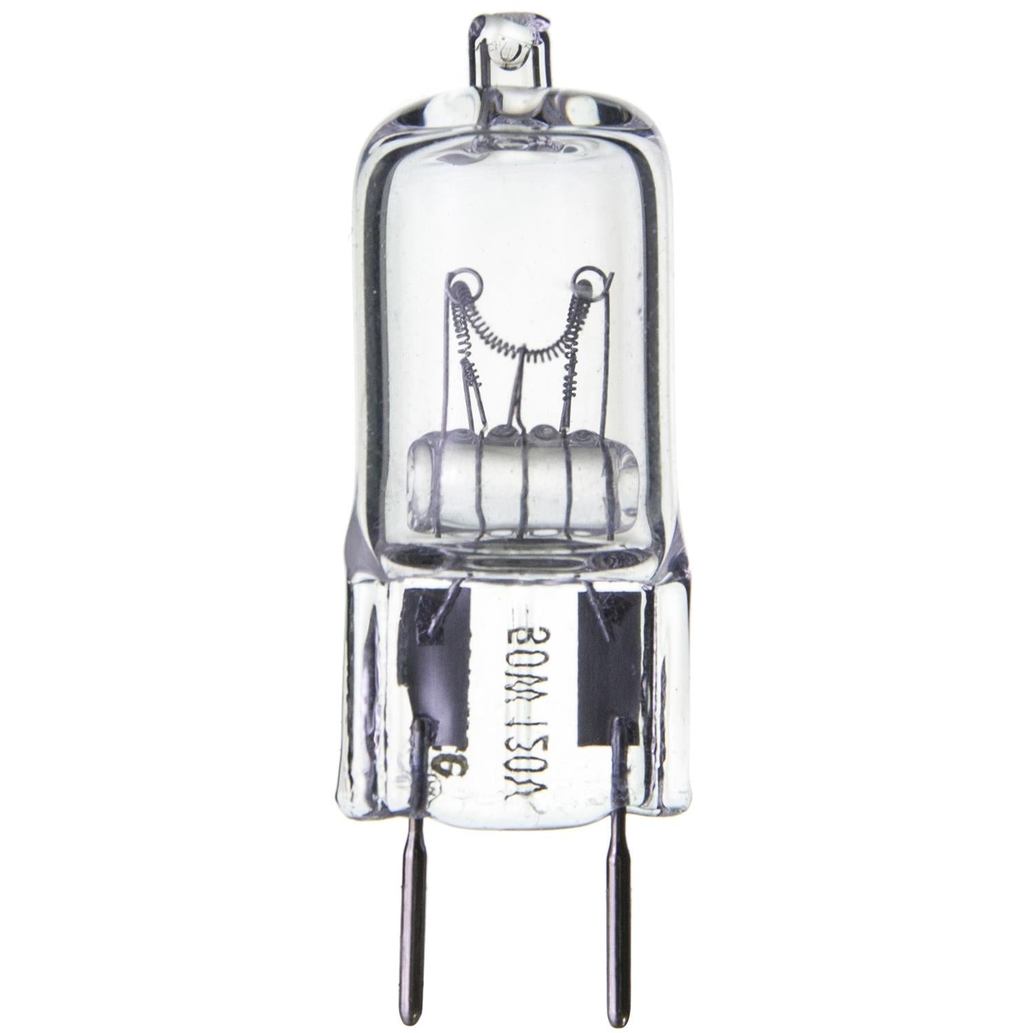 SUNLITE 50w 120v Single Ended T3.5 GY8 Bi-Pin Base Clear 3200K Halogen Lamp