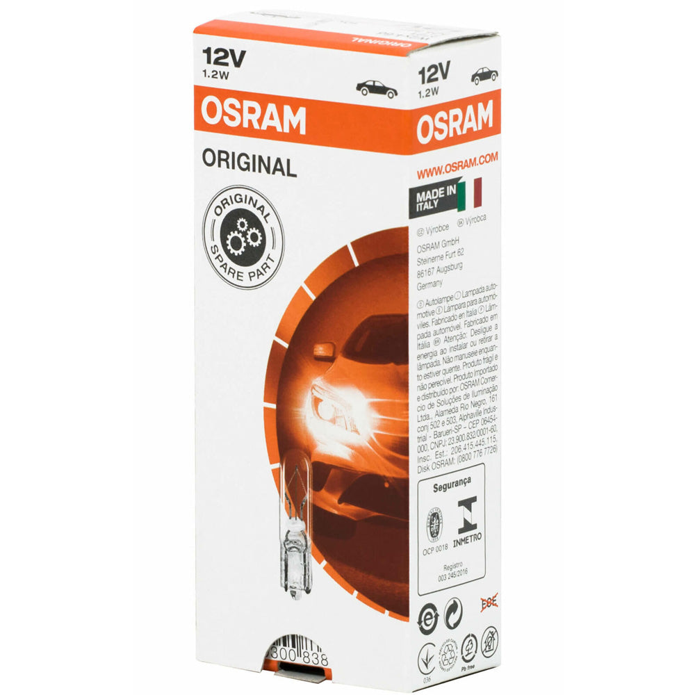 10-PK Osram 2721 1.2W ORIGINAL High_Performance Automotive – BulbAmerica