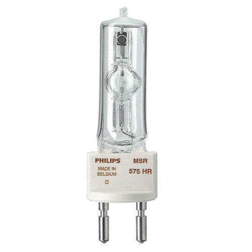 Philips MSR 575 HR Hot Restrike G22 base HID Stage Studio light bulb