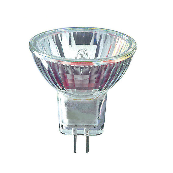 Philips 12v GU4 Clear Halogen Light Bulb BulbAmerica